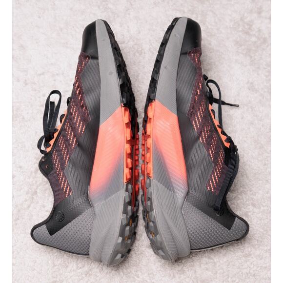 Adidas Terrex Agravic Flow 2 Trail Running Shoes Orange Black Mens Size 11 - Picture 4 of 16